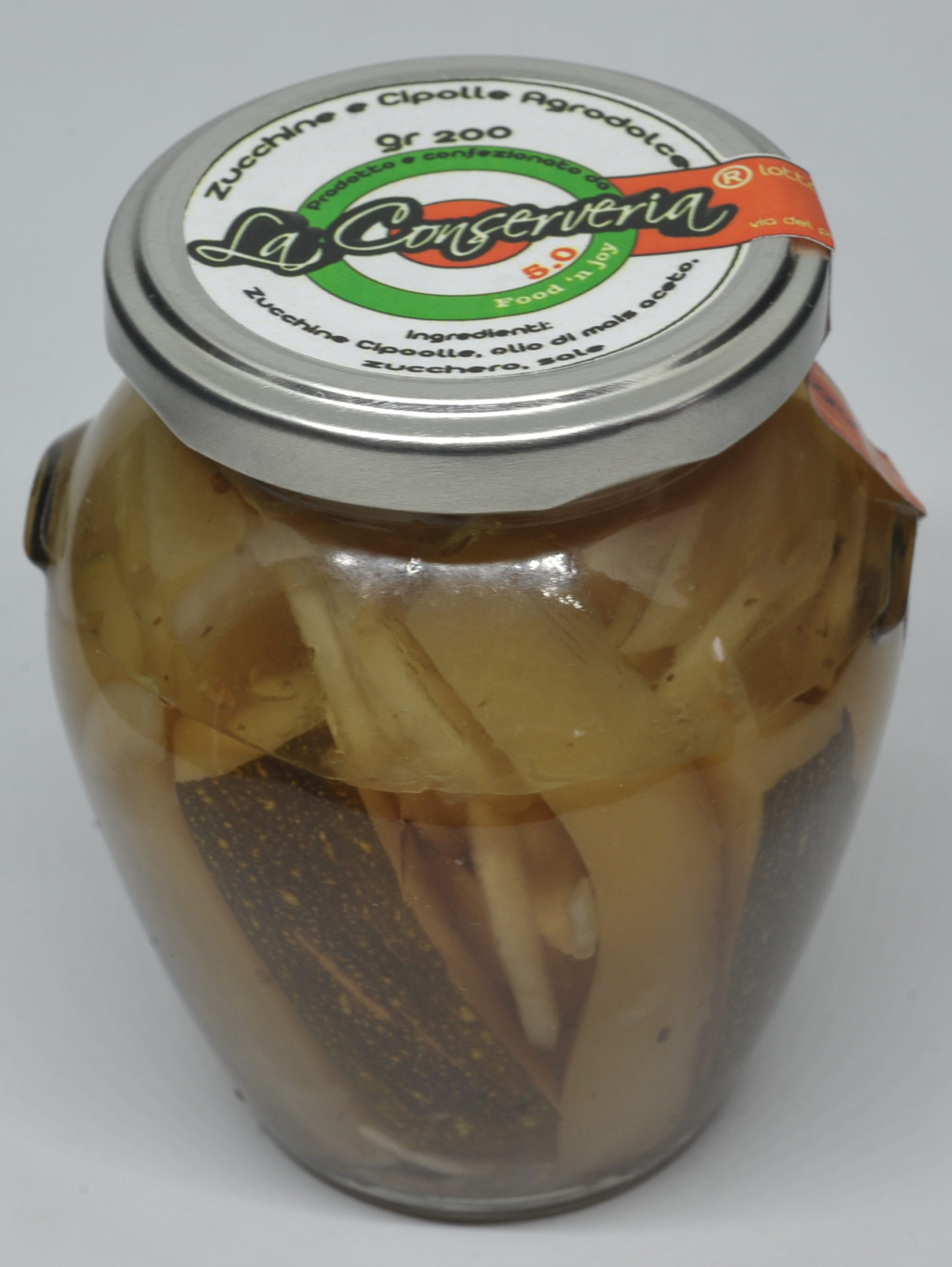 Zucchine e cipolle in agrodolce